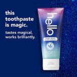 hello Dragon Dazzle Blue Raspberry Kids Toothpaste, Fluoride Toothpaste, Ages 2+, No Artificial Sweeteners, No SLS, Gluten Free, Vegan, Pack of 3, 4.2 OZ Tubes