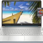 2022 HP 15.6″ FHD Laptop Computer, AMD Ryzen 5-5500U Processor(Beats Intel i7-1065G7), 32GB RAM, 1TB PCIe SSD, AMD Radeon Graphics, HD Webcam, Bluetooth, Wi-fi, Win 11, Blue, 32GB USB Business Card