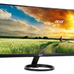 Acer 23.8” Full HD 1920 x 1080 IPS Zero Frame Home Office Computer Monitor – 178° Wide View Angle – 16.7M – NTSC 72% Color Gamut – Low Blue Light – Tilt Compatible – VGA HDMI DVI R240HY bidx