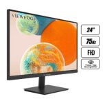 Viewedge 24 Inch Monitor – Full HD 1080p HDMI 75 Hz – Computer Monitor 24 Inch with Ultra Thin Bezel Designed – Eye Protection (Blue Light Filter & Flicker Free) – Best Office & Gaming Monitor