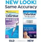 Clearblue Advanced Digital Ovulation Test, Predictor Kit, featuring Advanced Ovulation Tests with digital results, 10 Ovulation Tests (Pack of 1)