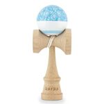 Blue Bloom Kendama Bigger Shape for Better Tricks – Improve Coordination and Reflexes – Super Sticky Paint – for Beginners and Advanced Players
