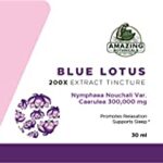 Amazing Botanicals Blue Lotus 200X Extract Tincture 300,000 mg