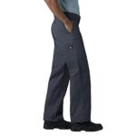 Dickies mens Loose Fit Double Knee Twill work utility pants, Dark Navy, 36W x 30L US