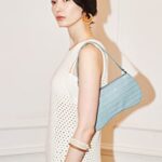 JW PEI Women’s Eva Shoulder Handbag (Light Blue)