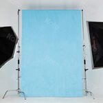 Kate 8ft×10ft Solid Light Blue Backdrop Portrait Photography Background for Photography Studio Children and Headshots Sky Blue Backdrop Background for Photography Photo Booth