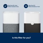 BLUEAIR Blue Pure 211+ Auto Genuine Replacement Filter, Particle and Activated Carbon, fits Blue Pure 211+ Auto Air Purifier