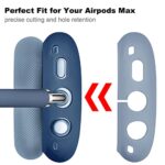 Filoto Case for Airpods Max Headphones, Silicone Cover for Apple Airpod Max,Accessories Cases (Dark Blue)