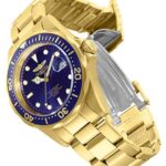 Invicta INVICTA-8937 Men’s “Pro Diver” 18k Gold Ion-Plated Bracelet Watch
