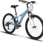 Diamondback Bicycles Tess 24 Youth Girls 24″ Wheel Mountain Bike, Blue