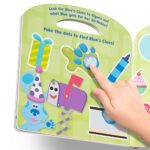 Melissa & Doug Blue’s Clues & You! Children’s Book – Poke-A-Dot: Shapes with Blue
