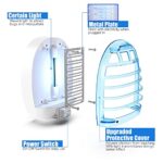 Bug Zapper Indoor, Fly Trap for Indoors, Electronic Mosquitoes Killer Mosquito Zapper with Blue Lights for Living Room, Home, Kitchen, Bedroom, Baby Room, Office(2 Packs)