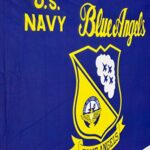 U.S Navy Blue Angels 3×5 Flags Rough Tex Knitted Nylon Flag 3’x5′ House Banner 90cm x 150cm Grommets Double Stitched Premium Quality Indoor Outdoor Pole Pennant