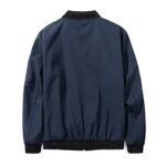 URBANFIND Men’s Slim Fit Lightweight Sportswear Jacket Casual Bomber Jacket US L Blue