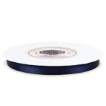 VATIN Solid Color Double Faced Navy Blue Satin Ribbon 1/4″ Wide 50-Yards Long Perfect for Wedding Decor, Crafts, Bow Making, Sewing, Gift Package Wrapping and Other Projects