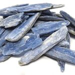 PACHAMAMA ESSENTIALS Rough Natural Blue Kyanites Blades 4oz – High Energy Reiki Crystal Used for Meditation and Tranquility