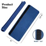 Miaowater 4 PCS Refrigerator Door Handle Covers Kitchen Appliance Decor Handles Anti-Skid Anti-Static Protector Fridge, Dishwasher Oven Keep Off Fingerprints,Food Stains (Blue)