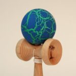 Bahama Kendama Crackle – Blue Over Green