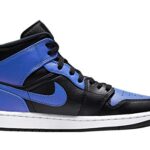 Nike Men’s High-Top Sneakers, Blue Black Hyper Royal White 077, 10 US