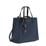 Marc Jacobs M0015685-426 Mini Grind Navy Blue Women’s Leather Handbag