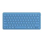 PINKCAT Multi-Device Bluetooth Keyboard, Wireless Keyboard Compatible with Laptop/PC/Notebook/MacBook/Computer, Ultra-Thin Sleek Design for iPhone/iPad/iPad Mini/iPad Pro/iPad Air/Smart TV – (Blue)