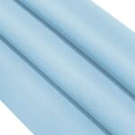 Baby Blue Chiffon Fabric Sheer Fabric by The Yard – 5 Yards, 60” Wide – Solid Color Continuous Bridal Draping Sheer Fabric for Wedding Party Event Arch Backdrop
