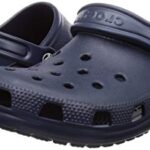 Crocs Unisex Men’s and Women’s Classic Clog, Navy, 6 Women/4 Men