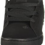 DC Men’s Court Graffik Skate Shoe, Black/Black/Black, 16 D D US