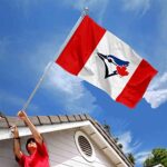 Toronto Blue Jays Canada Nation Logo Flag and Banner