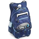 High Sierra Loop Backpack, Travel, or Work Bookbag with tablet sleeve, One Size, True Navy/Graphite Blue