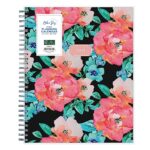 Blue Sky 2024 Weekly and Monthly Planner, January – December, 8” x 10.875”, Frosted Cover, Wirebound, Ayana (142999-24)