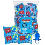 Ring Pop Colorfest Individually Wrapped Blue Raspberry 30 Count Bulk Lollipop Pack -Blue Suckers – Fun Candy For Party Favors, Color Parties, Pool Parties, & 4th of July – Summer Treats for Kids