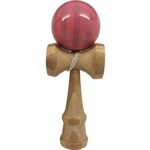 KENDAMA TOY CO. – 2 Pack – The Best Kendama for All Kinds of Fun (Full Size) – Awesome Colors: Pink/Bamboo Blue/Bamboo Set – Solid Bamboo Wood – Create Better Hand and Eye Coordination