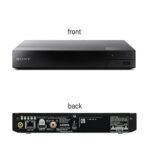 Sony Blu Ray Player with WiFi. Video Streaming & Screen Mirroring, DVD Players for Tv, HD Bluray Playback, Includes Blue Ray/Cd Player, Full 1080p, Remote Control, HDMI Cable, Cleaning Cloth