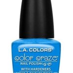 L.A. Colors Craze Nail Polish, Aquatic, 0.44 Fluid Ounce