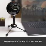 Blue Snowball USB Microphone (Gloss Black) (Renewed)