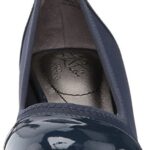 LifeStride womens Juliana Stretch Wedge Pump, Lux Navy, 8 US