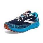 Brooks Men’s Divide 3 Trail Running Shoe – Peacoat/Atomic Blue/Rooibos – 9.5 Medium