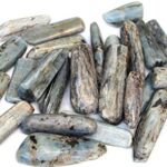 Jet New Authentic Blue Kyanite Tumbled Stone (ONE Piece) Attractive Genuine Approx 20-30 Grams Energized Stones (Blue Kyanite)