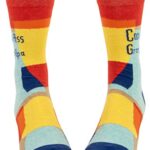 Blue Q Cool-Ass Grandpa Men’s Funny Crew Socks (fits shoe size 7-12)