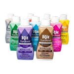 Synthetic Rit Dye More Liquid Fabric Dye – Wide Selection of Colors – 7 Ounces – Sapphire Blue