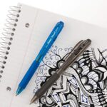 Pentel WOW! Retractable Ballpoint Pens, Medium Line, Blue Ink, 5 Pack (BK440BP5C)