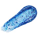 Go Ho Blue Face Body Glitter Gel,Singer Concerts Face Glitter Makeup,Holographic Long Lasting Chunky Sequins Glitters for Eye Lip Hair Nails,Festival Rave Accessories,001 Blue Glitter 52g