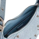JW PEI Women’s Tessa Denim Embossed Crossbody bag – Blue