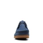 Clarks mens Shacre Ii Run Shoes Moccasin, Navy Nubuck, 10.5 US