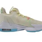Nike Lebron Witness VI TB Basketball Shoes, Coconut Milk/Polarized Blue, 9 M US