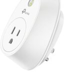 Kasa Smart WiFi Plug w/Energy Monitoring by TP-Link – Reliable WiFi Connection, No Hub Required, Works with Alexa Echo & Google Assistant (HS110),White