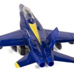 United States Navy Blue Angels F/A-18 Super Hornet Fighter Jet 9inch Die Cast Model w/Pullback Action #1, 2, 3, 4, 5, and #6 Set