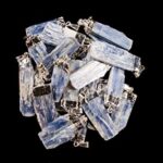 Rock Your Chakra Blue Kyanite Pendant 1 1/4″ Necklace Jewelry Craft Rock Mineral Specimen Throat Chakra Healing Crystal Reiki