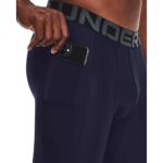 UA HeatGear® Armour Compression Leggings – Midnight Navy – Large